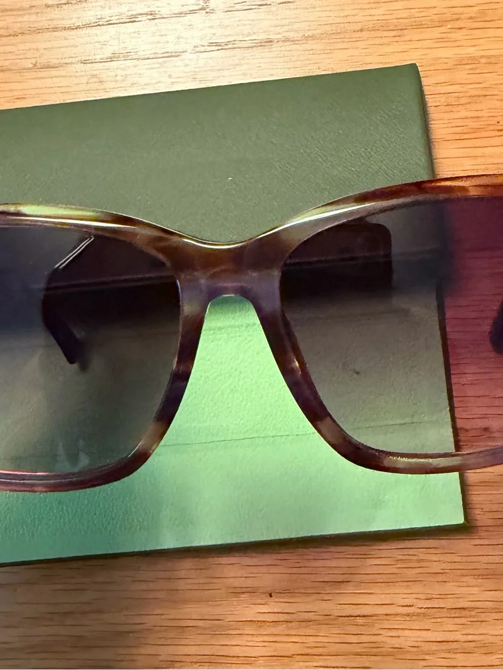Longchamp Havana Tortoiseshell Cat Eye Sunglasses with case